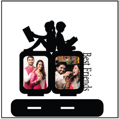BEST FRIENDS DOUBLE IMAGE STAND FRAME - Next Print