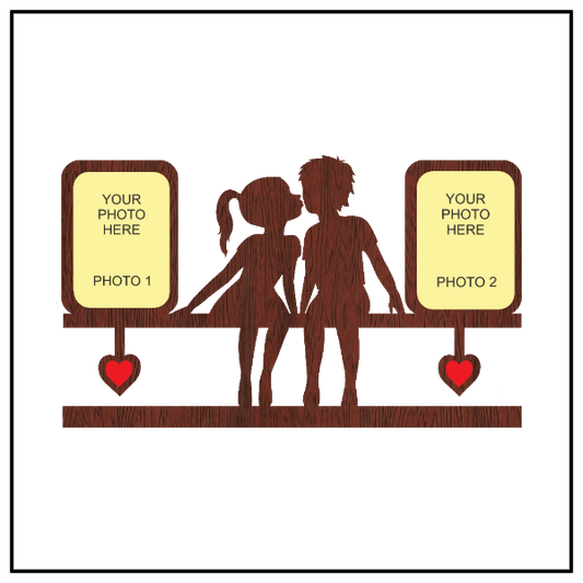 BEST LOVE NEVER BEFORE DOUBLE IMAGE WALLFRAME - Next Print