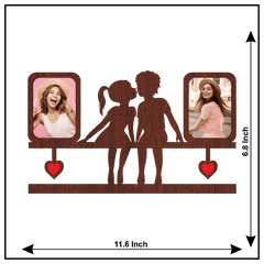 BEST LOVE NEVER BEFORE DOUBLE IMAGE WALLFRAME - Next Print