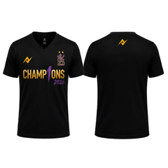 Black Champions Prestige Sports Jersey front view