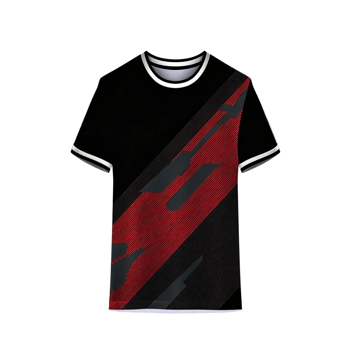 Black sports jersey custom team cricket football gym wear dry fit jersey India