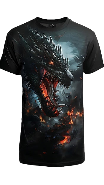 Next Print Black tshirt mockup front and back view isolated on white background