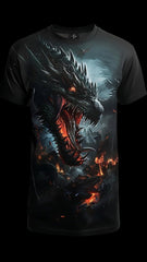 Next Print Black tshirt mockup front and back view isolated on white background