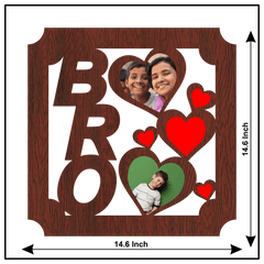 Bro Photo Printed Wall Frame. - Next Print