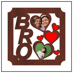 Bro Photo Printed Wall Frame. - Next Print