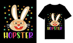 Bunny Easter T Shirt Design