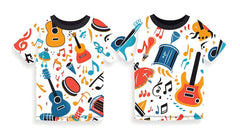 a colorful shirt with the number 1 on it