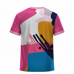 Next print Colourful Custom Sports Jersey for Men & Women | Personalized Name Number Cricket Football Gym Jersey | India