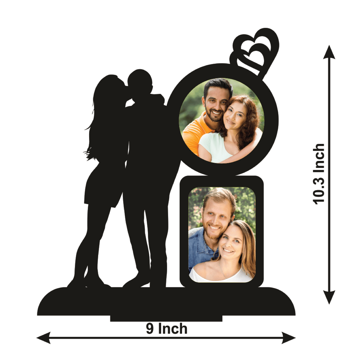 COUPLES DOUBLE IMAGE STAND FRAME 57 - Next Print