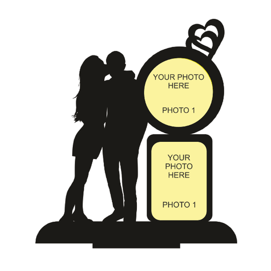 COUPLES DOUBLE IMAGE STAND FRAME 57 - Next Print