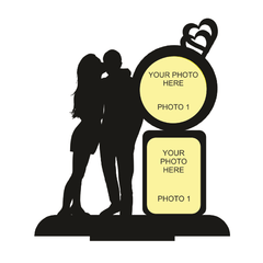 COUPLES DOUBLE IMAGE STAND FRAME 57 - Next Print