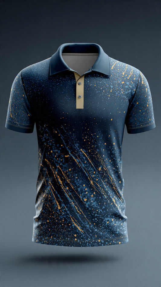 Next Print sport cricket jersey Navy blue colour t-shirt for men and women