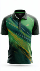 Next Print sport cricket jersey orange and green colour t-shirt men and women