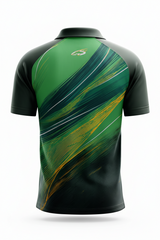 Next Print sport cricket jersey orange and green colour t-shirt men and women