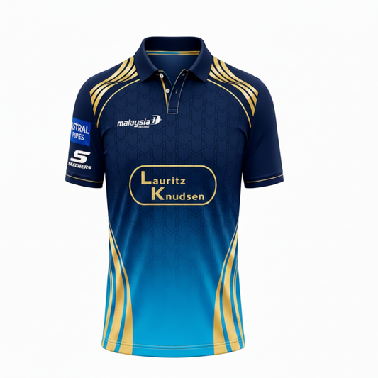 Next print Custom Sports Jersey Blue Cricket | Team Uniform Printing India