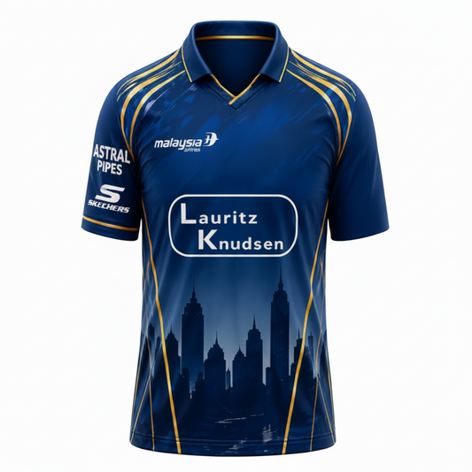 Next print Custom Printed Cricket Jersey Blue – Name, Number & Logo