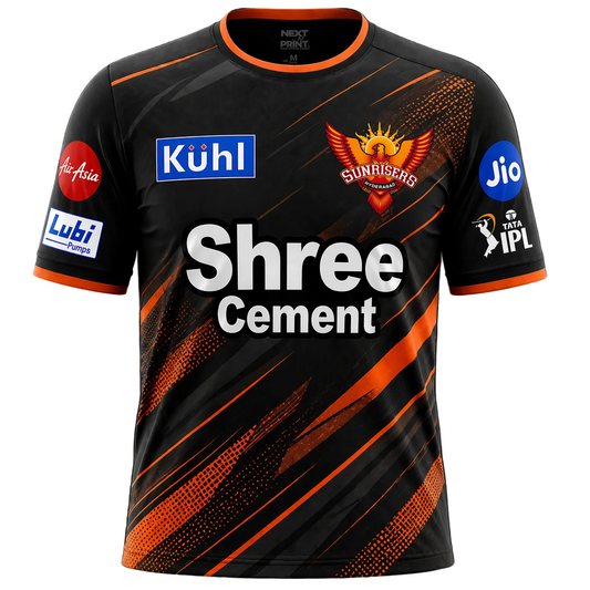 Next print Custom Cricket Jersey with Name & Number | Team Uniform Sublimation Printing India | NextPrint