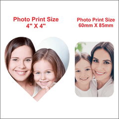 Custom Photo Printed Best Mom Stand Frame With 2 Photos - Next Print