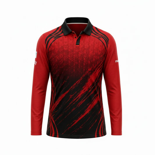 Next print Red & Black Custom Sports Jersey – Design Your Own Team Kit Online India