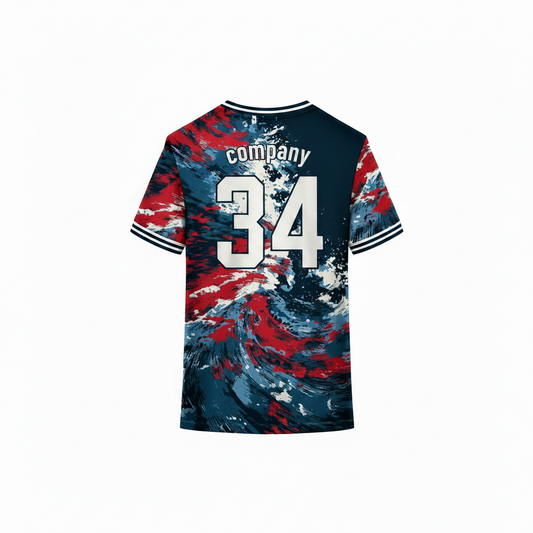 Personalized cricket jersey for team uniform printing in India