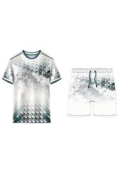 Next print Custom Sports Jersey with Shorts Set – Personalized Team Uniform | Quick Dry Fabric | India