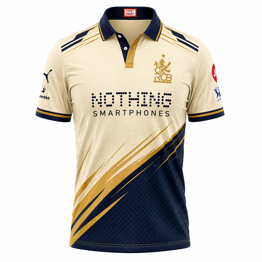 Next print Custom Gold Cricket Jersey with Name & Number | Premium Sublimation Sports T-Shirt India – NextPrint