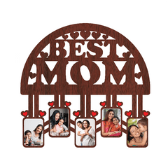 Customised Best mom Wall Frame With 5 Photos - Next Print