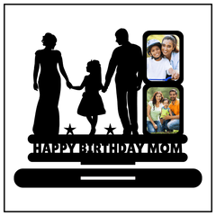 Customised Happy Birthday Mom Stand Frame - Next Print