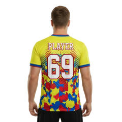 Customizable Athletic Jersey Textures Professional Football Shirt Templates