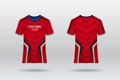 Cycling jersey pattern design
