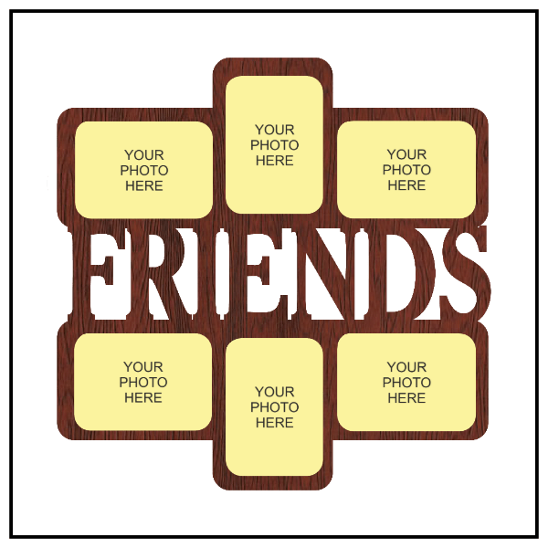 DIE HARD FRIENDS WALL FRAME - Next Print