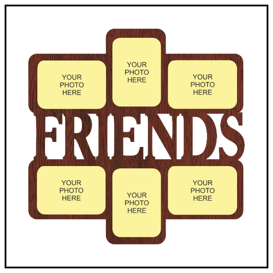 DIE HARD FRIENDS WALL FRAME - Next Print