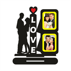 DOUBLE IMAGE LOVE STAND FRAME 51 - Next Print