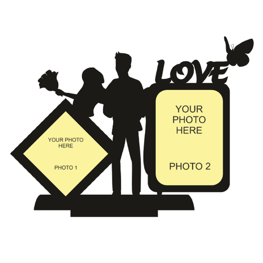 DOUBLE IMAGE LOVE STAND FRAME 51 - Next Print