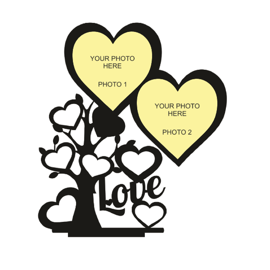 DOUBLE IMAGE LOVE STAND FRAME 54 - Next Print