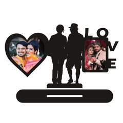 DOUBLE IMAGE LOVE STAND FRAME 56 - Next Print
