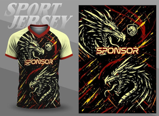 Next Print Dragon Sport Jersey Design