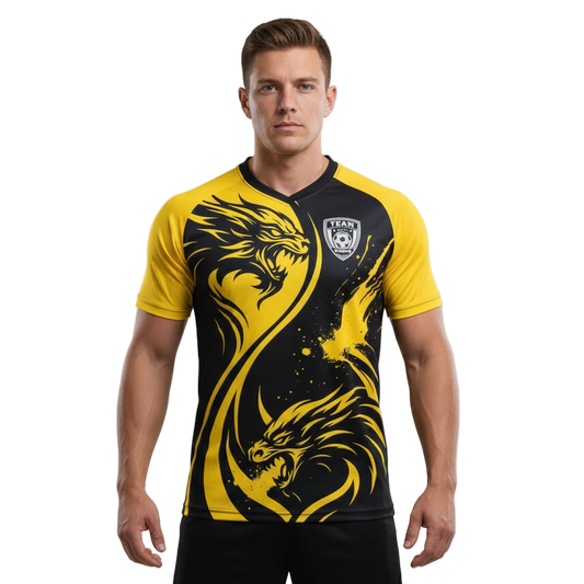Next Print Dragon-Themed Sport Jersey Design