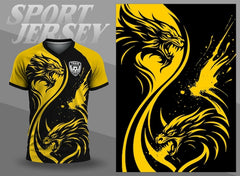 Next Print Dragon-Themed Sport Jersey Design