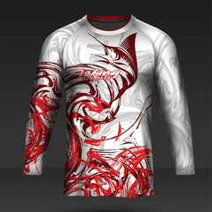 Next Print fishing modern design jersey.