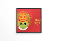 Flat onam frame - Next Print