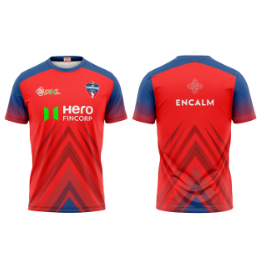 Next Print Customised Pro Kabaddi UP Yoddhas 2025 Jersey.