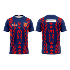 Next Print Customised Pro Kabaddi Dabang Delhi 2025 Jersey.