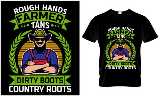 Rough Hands Farmer Tans Dirty Boots Country Roots