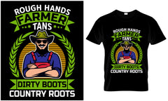 Rough Hands Farmer Tans Dirty Boots Country Roots