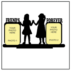 FRIENDS FOREVER DOUBLE IMAGE STAND FRAME - Next Print