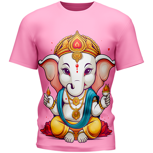 Ganesha T-Shirt With Your Name