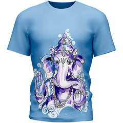 Ganesha T-Shirt With Your Name and Number Print