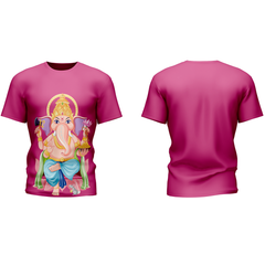 Customised Ganesha Printed T-Shirt With You Name and Number