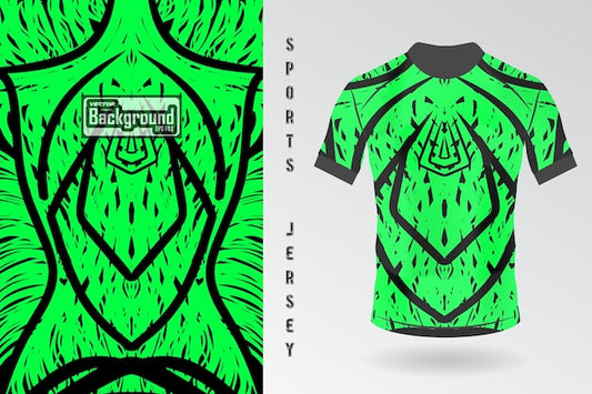 Next Print a green and black shirt from the clubs event